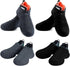 SATINIOR 4 Pairs Over Sneaker Dance Shoe Socks Dance Shoe Covers Ballroom Dancing Socks...